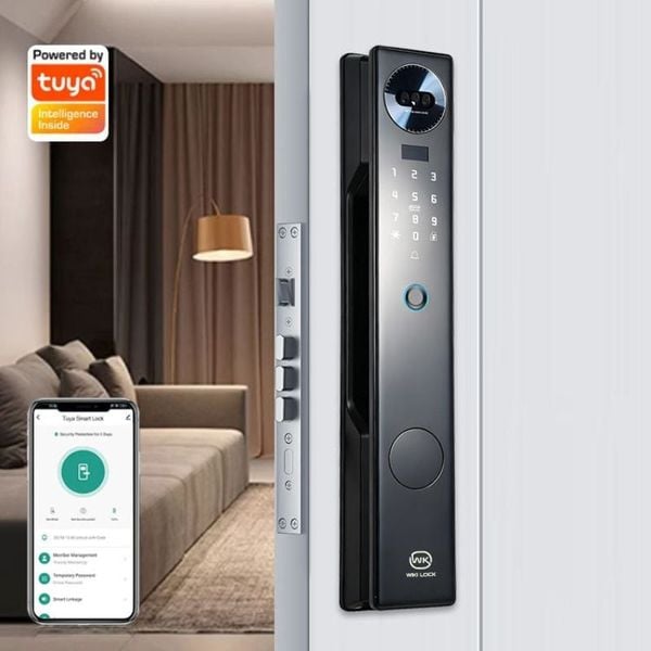 Khóa 3D FACE ID Mở bằng Khuôn mặt WIKI WK-F999 3